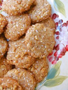 Gluten-Free Quinoa Peanut Butter Cookies