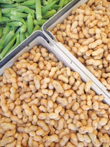 peanuts at farmers market