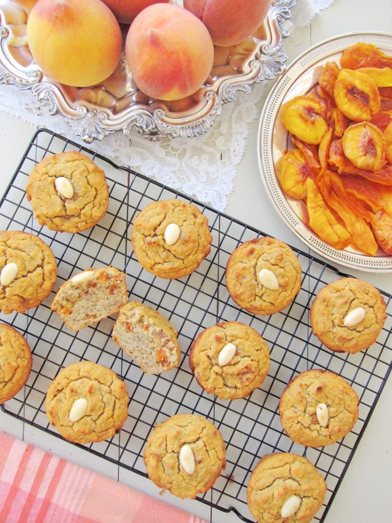 Gluten-Free Mango and Peach Tea Cakes