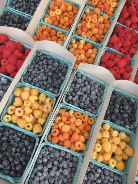 fresh raspberries