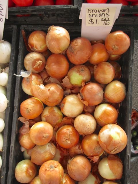 onions in crate