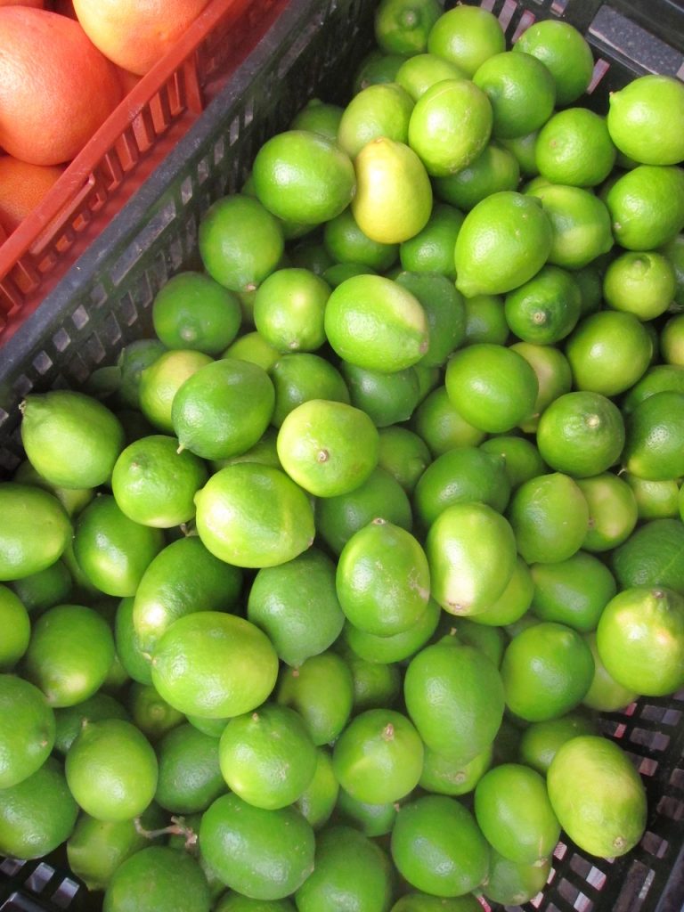 limes at the farmers market