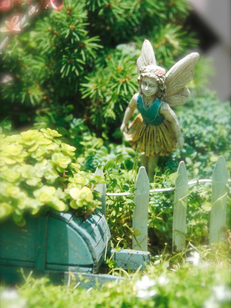 fairy in garden