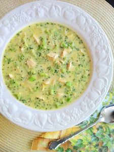 Chicken and Broccoli Curry Soup