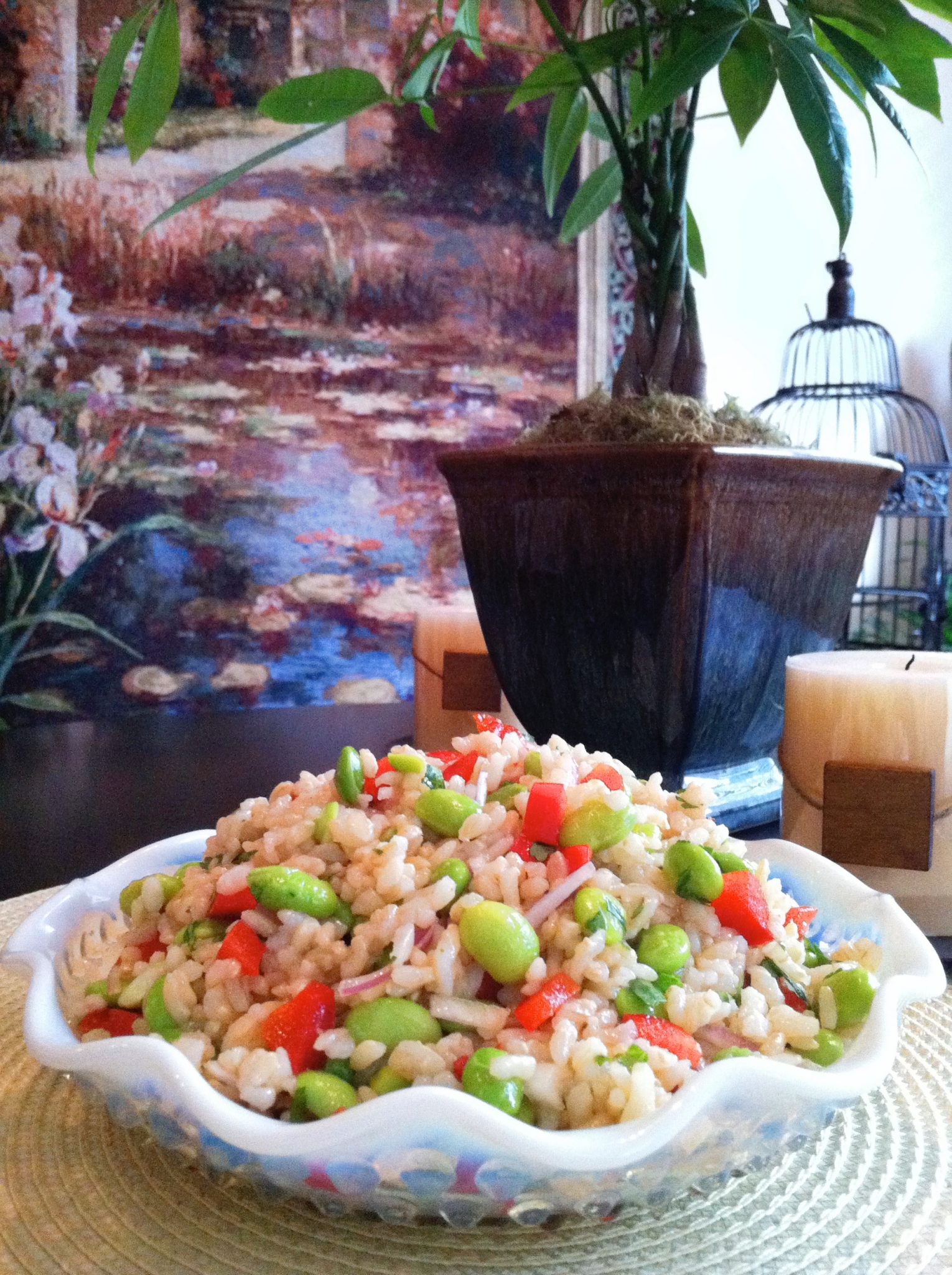 Edamame Rice Salad Dolly’s Kettle
