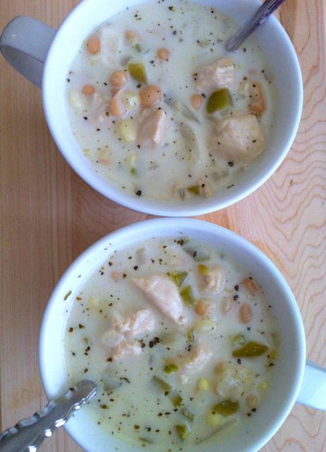 White Corn Chili