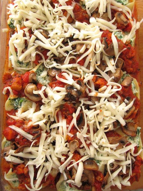 Stuffed Shells Florentine