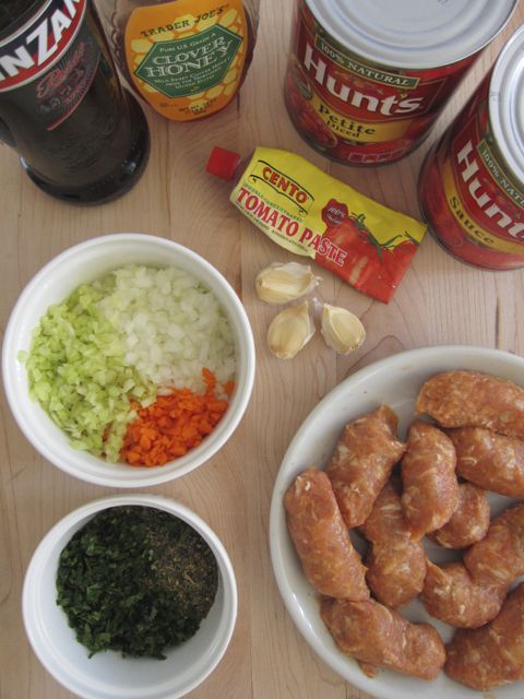 pasta sauce ingredients