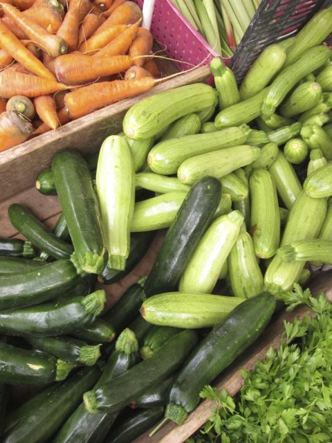 zucchini and carrots