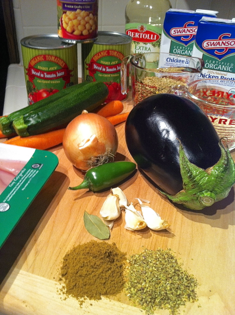 ingredients for spicy chili