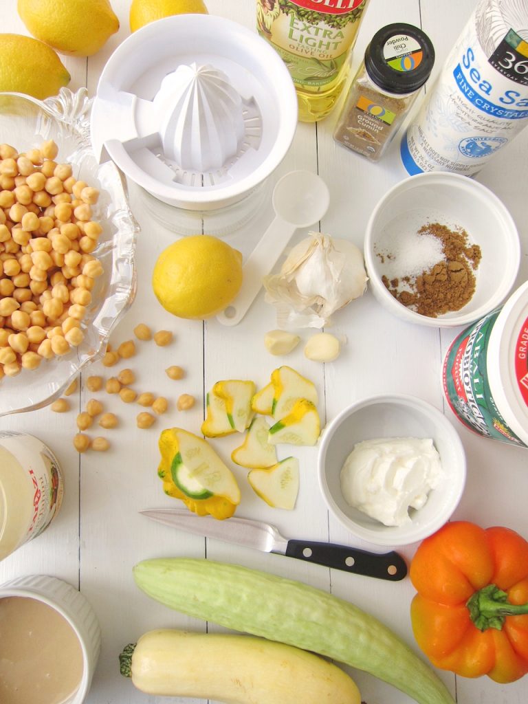 party hummus ingredients