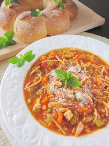 Chicken Marinara Minestrone