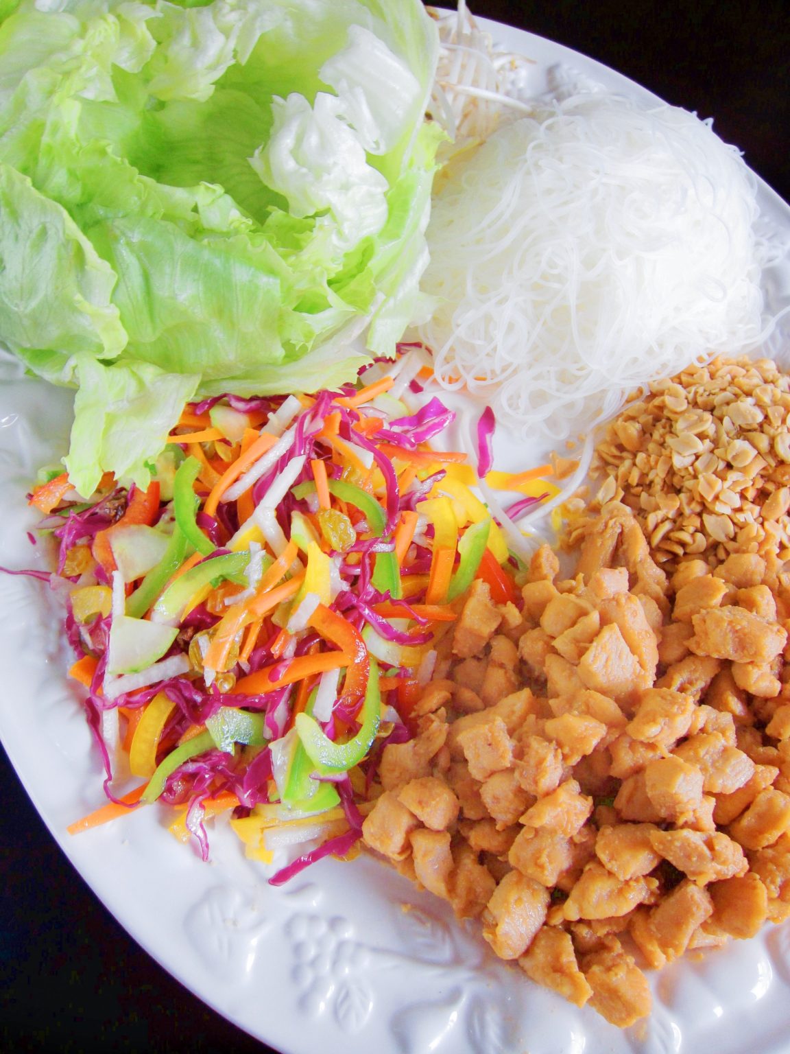 Copycat Rainforest Cafe Lettuce Wraps and Thai Chicken Salad Dolly’s