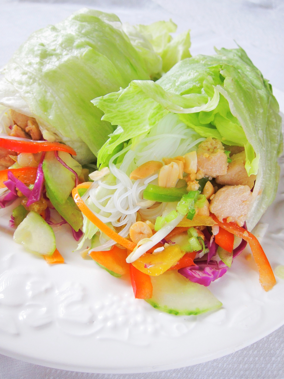 Copycat Rainforest Cafe Lettuce Wraps and Thai Chicken Salad Dolly’s