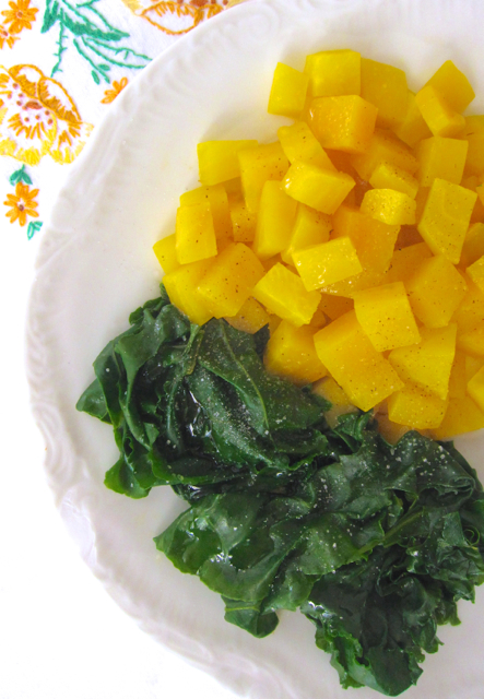 steamed golden beets