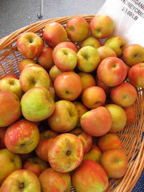 honey crisp apples