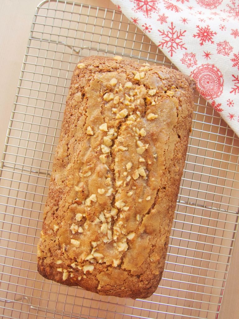 baked Persimmon Bread With Walnuts and Dates