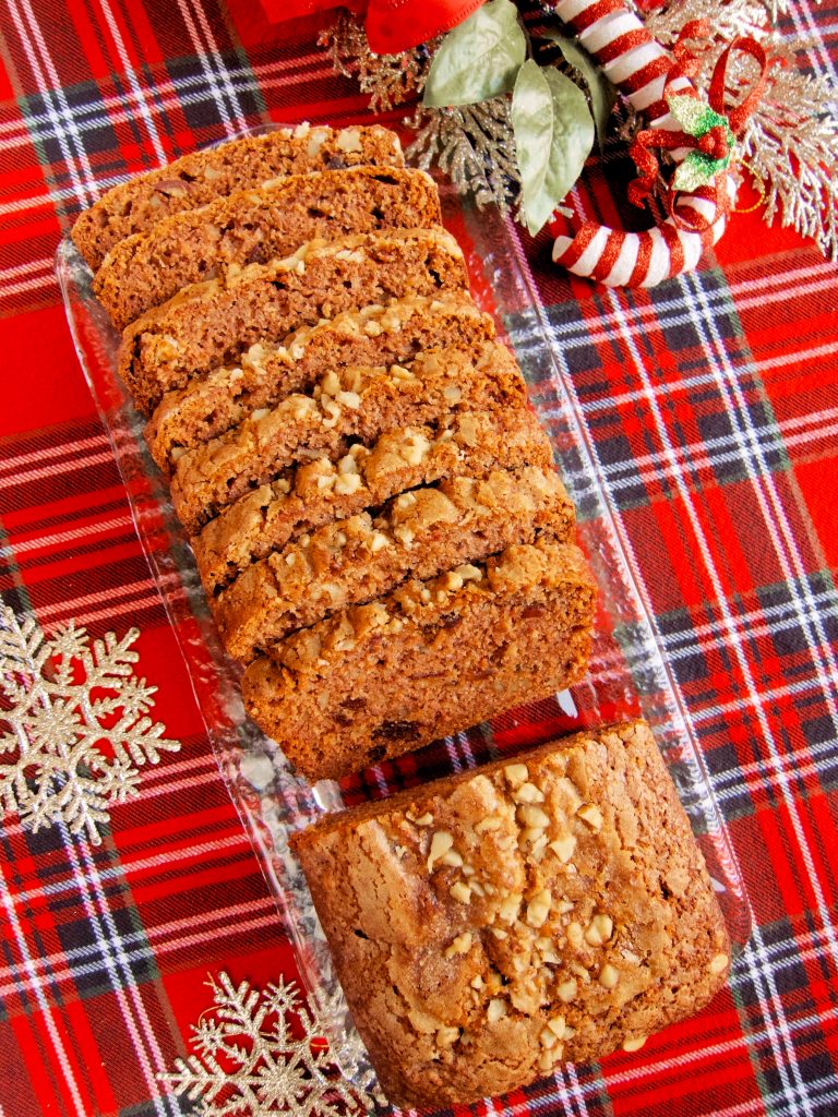 Persimmon Bread With Walnuts and Dates