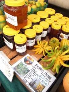 honey at the farmers market