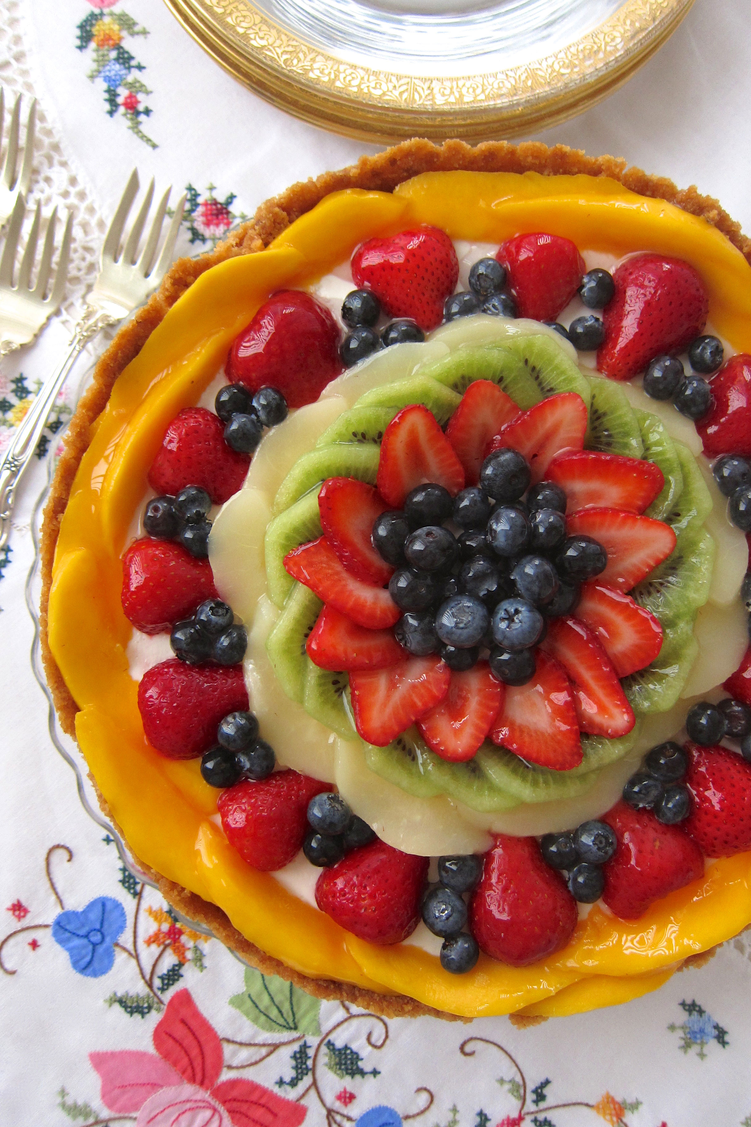 Almond Cheesecake with Lime