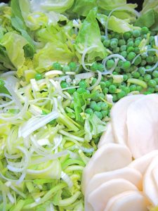 ingredients for Potage D'été