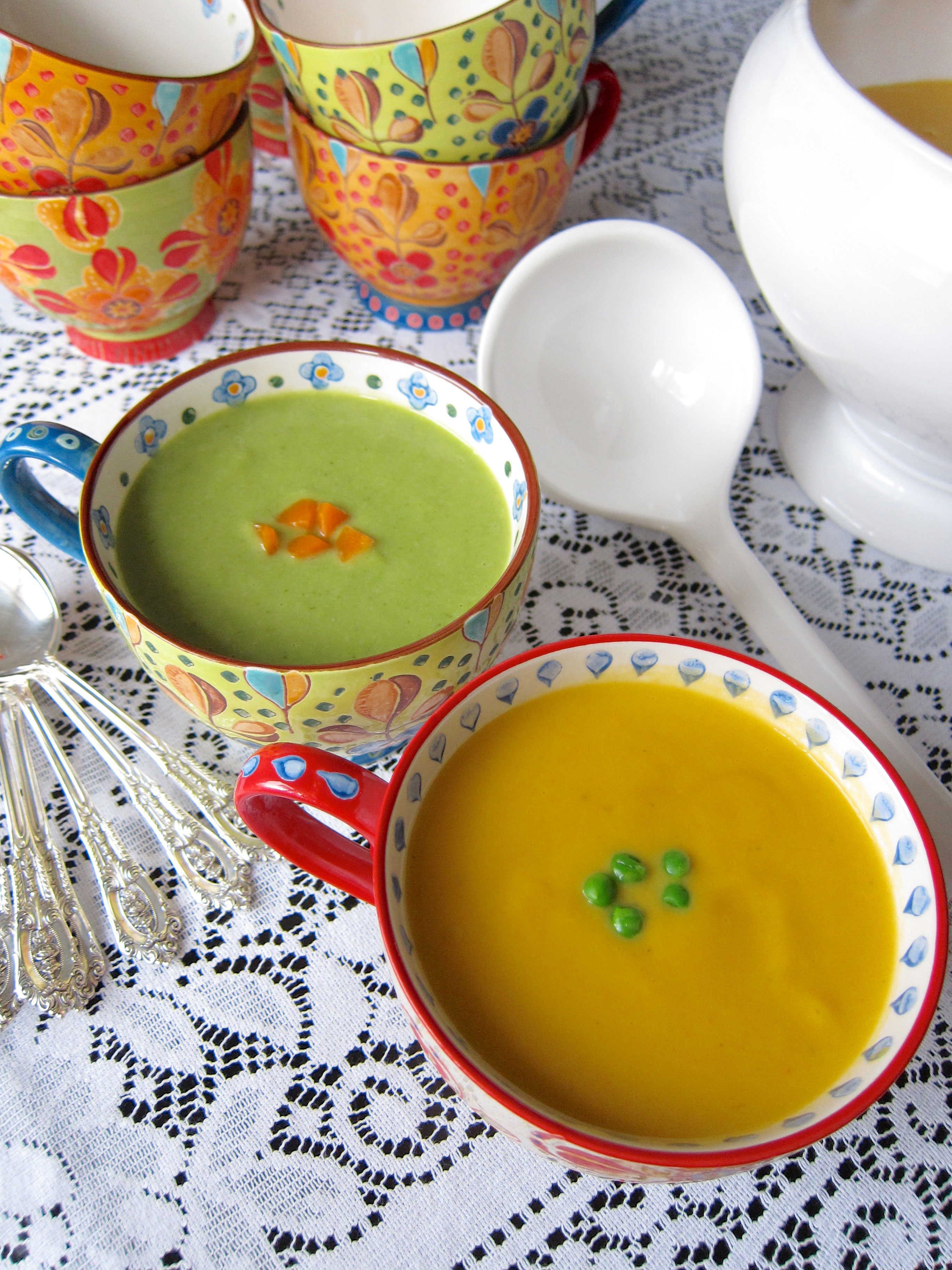 Potage D’été and Creme Crecy