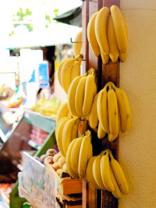 bananas at the farmers market