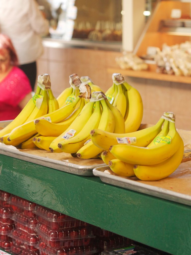 bananas at farmer's market