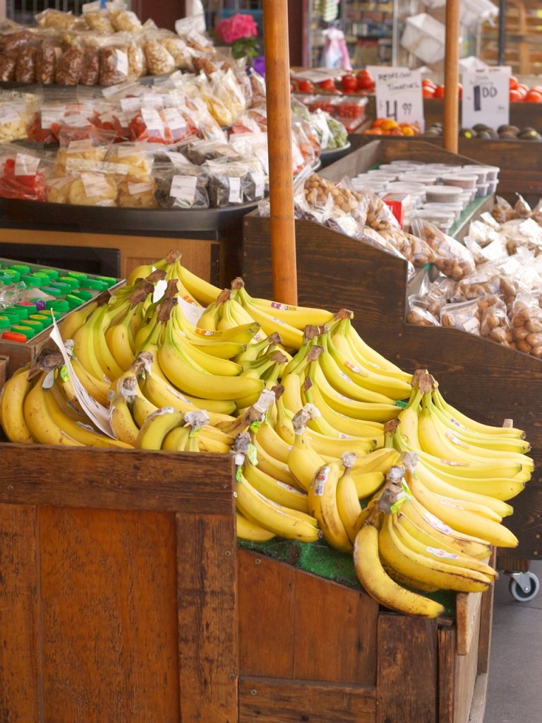 bananas at farmer's market