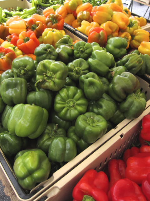 green peppers