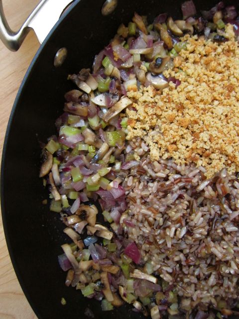 Wild and Brown Rice Stuffing