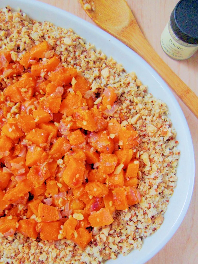 Sweet Potatoes With Rainbow Quinoa Stuffing