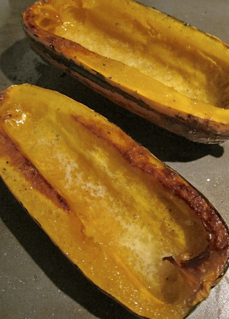 baked delicata squash