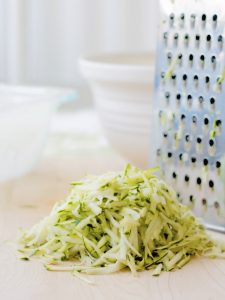 grated zucchini
