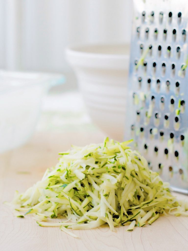 grated zucchini