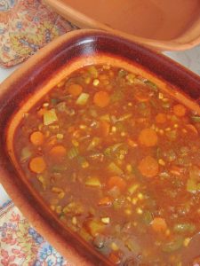 Clay Pot Vegetable Beef Stew