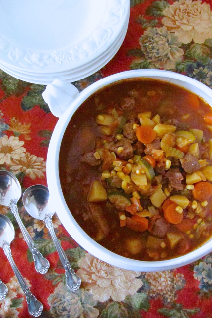 Clay Pot Vegetable Beef Stew