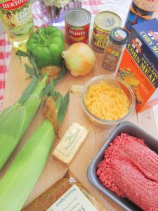 ingredients for tamale pie