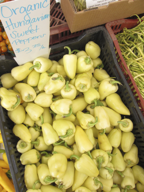Hungarian sweet peppers