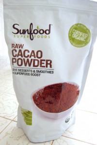 raw cacao powder