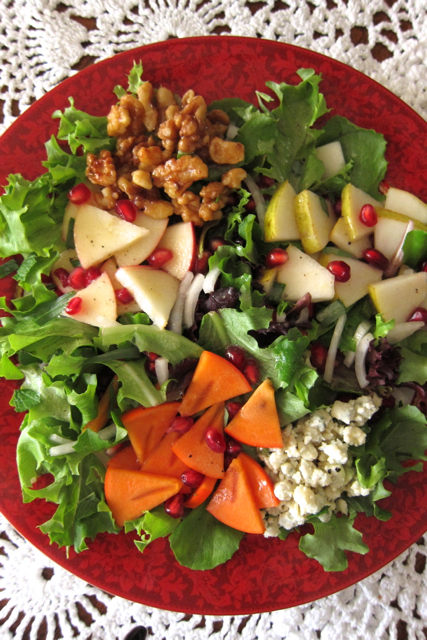 Holiday Fruit Salad With Sweet Honey Mustard Dressing