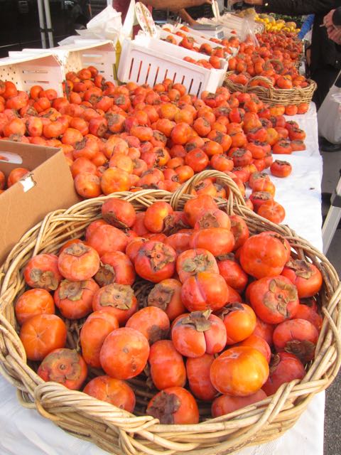 persimmon and pomegranite s