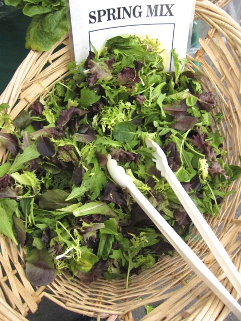 spring mix farmer's market