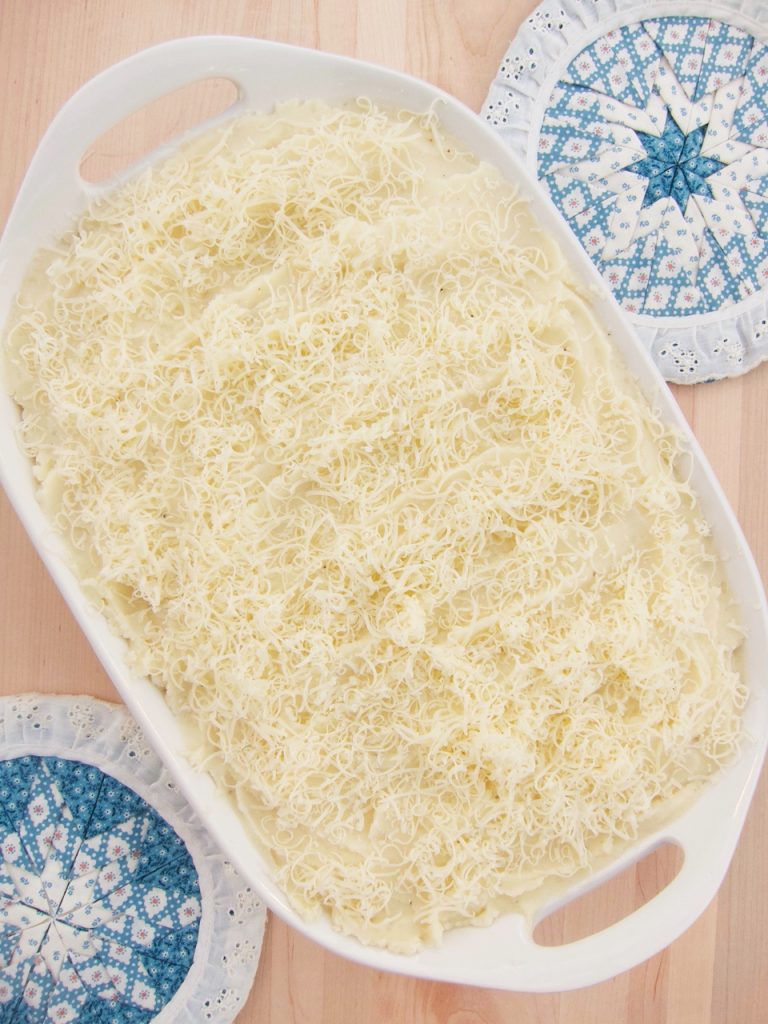 uncooked Shepherd's Pie