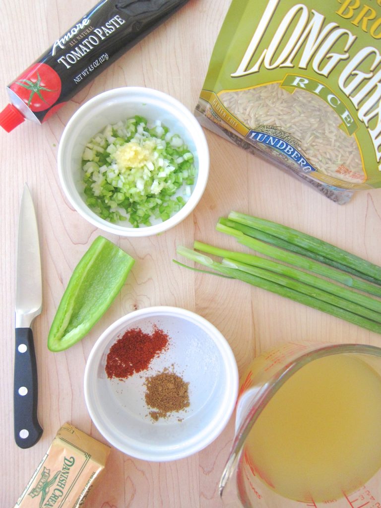 ingredients for spanish rice