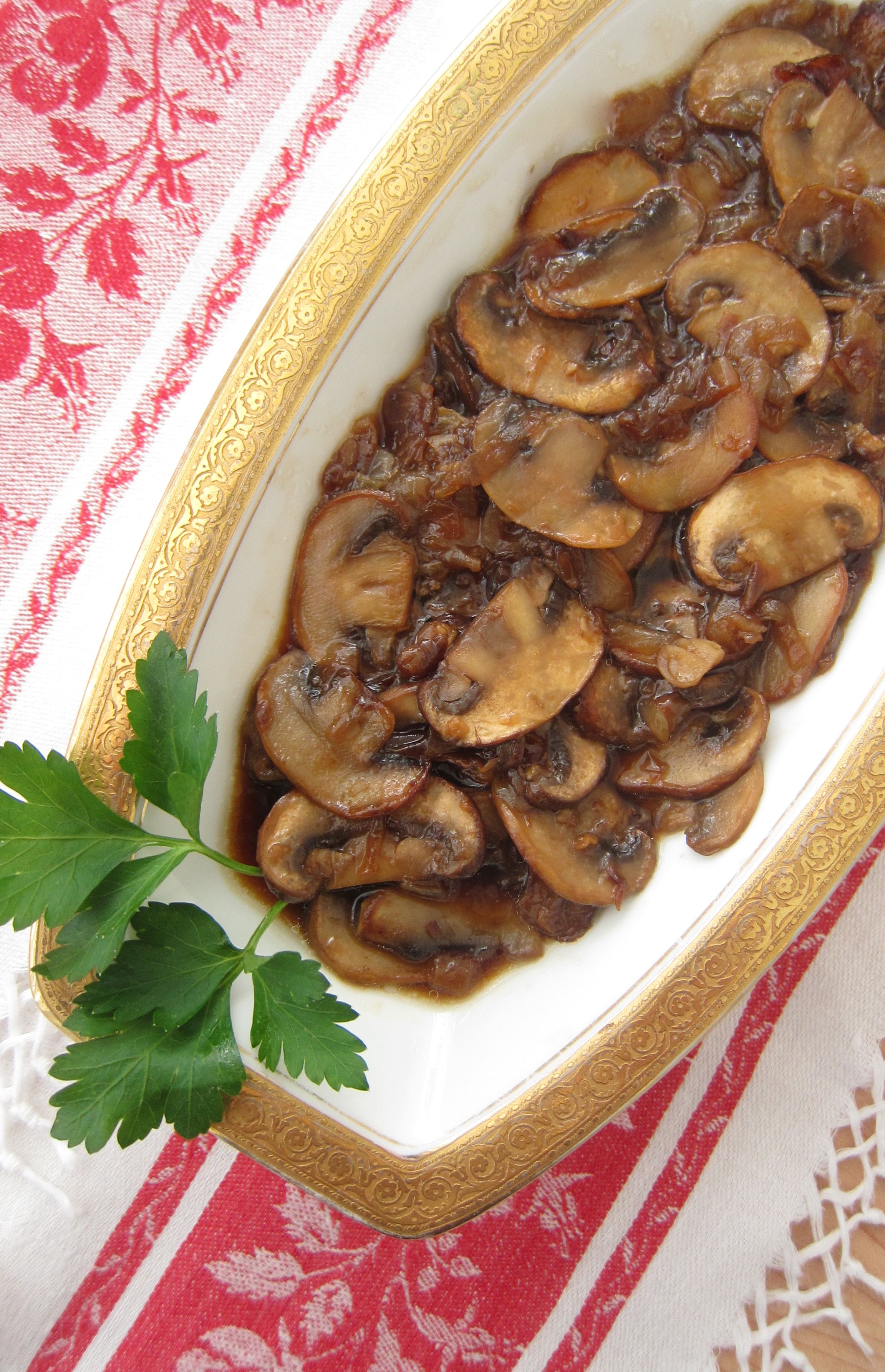 Caramelized Mushrooms and Onions