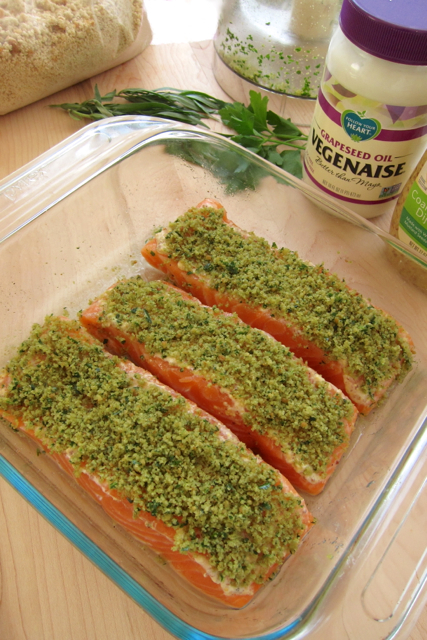 Herb Crusted Salmon