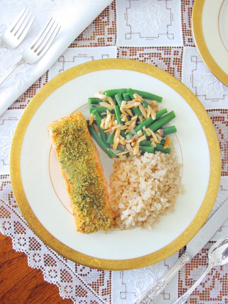 Herb Crusted Salmon