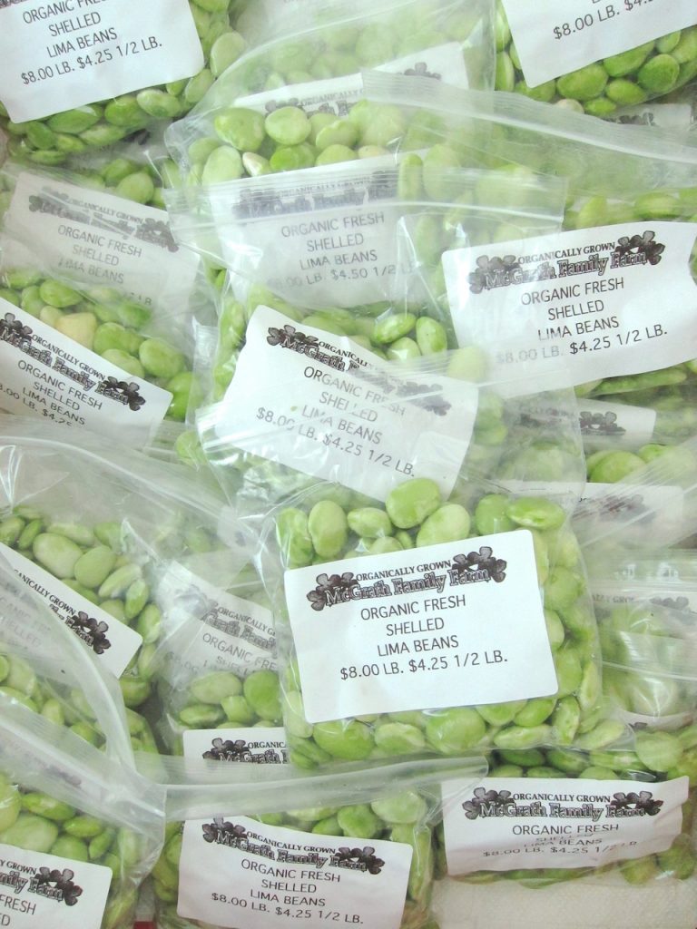 lima beans in bags