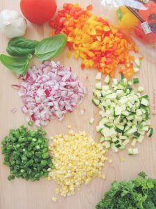 ingredients for Summer Succotash